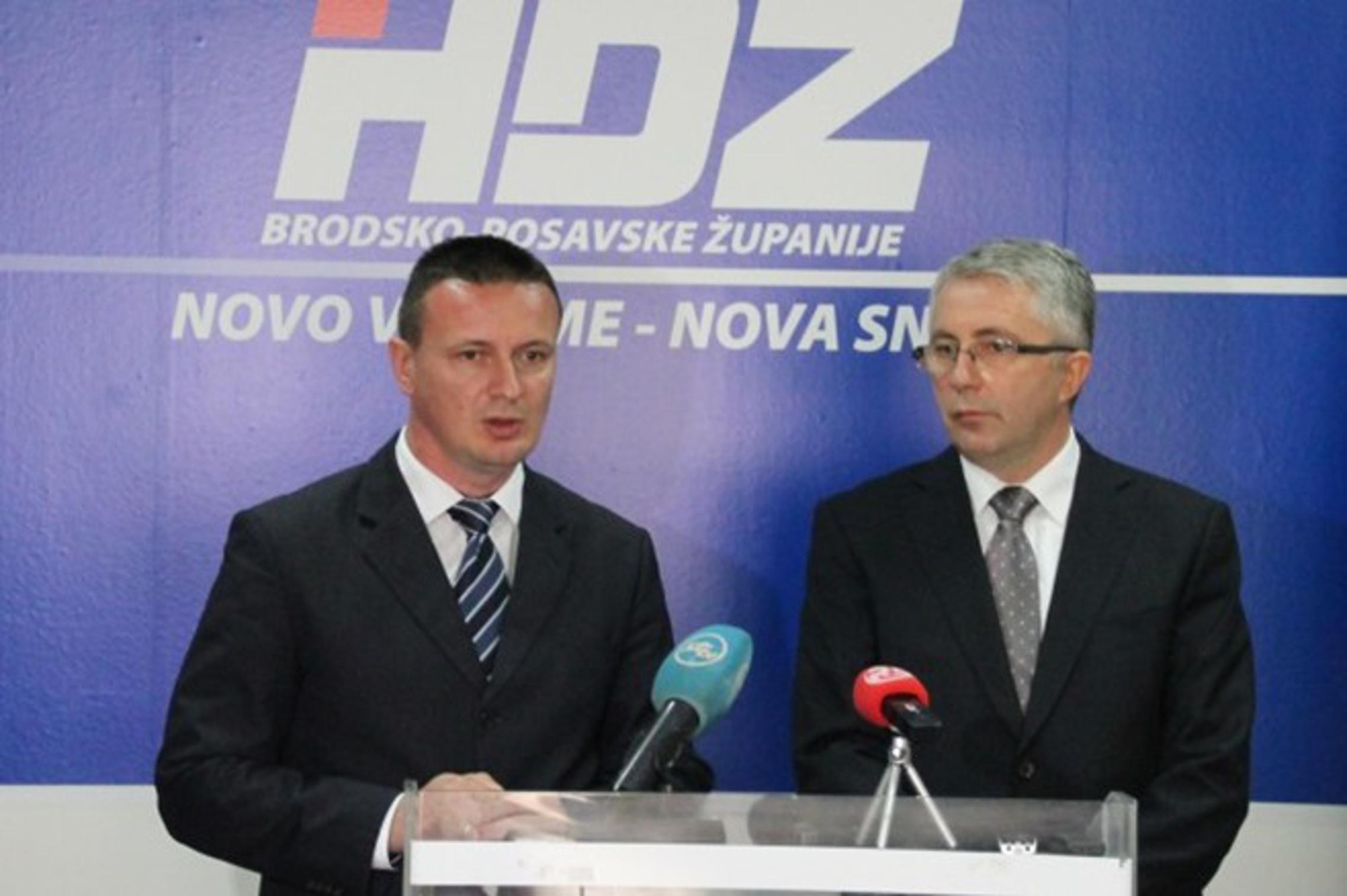 Kandidati za predsjednika ŽO HDZ-a: Danijel Marušić i Pero Ćosić