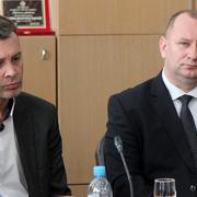 načelnik Sektora za stambeno zbrinjavanje Željko Motik i pomoćnik ministra Nenad Križić