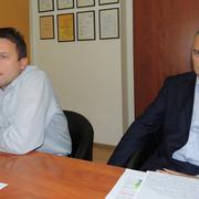 Direktori Brod-plina Pero Vidaković i Dalibor Bukvić