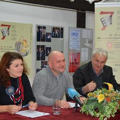 Medijska konferencija - Sanja Nuhanović, Siniša Panthy, Ivan Medevd