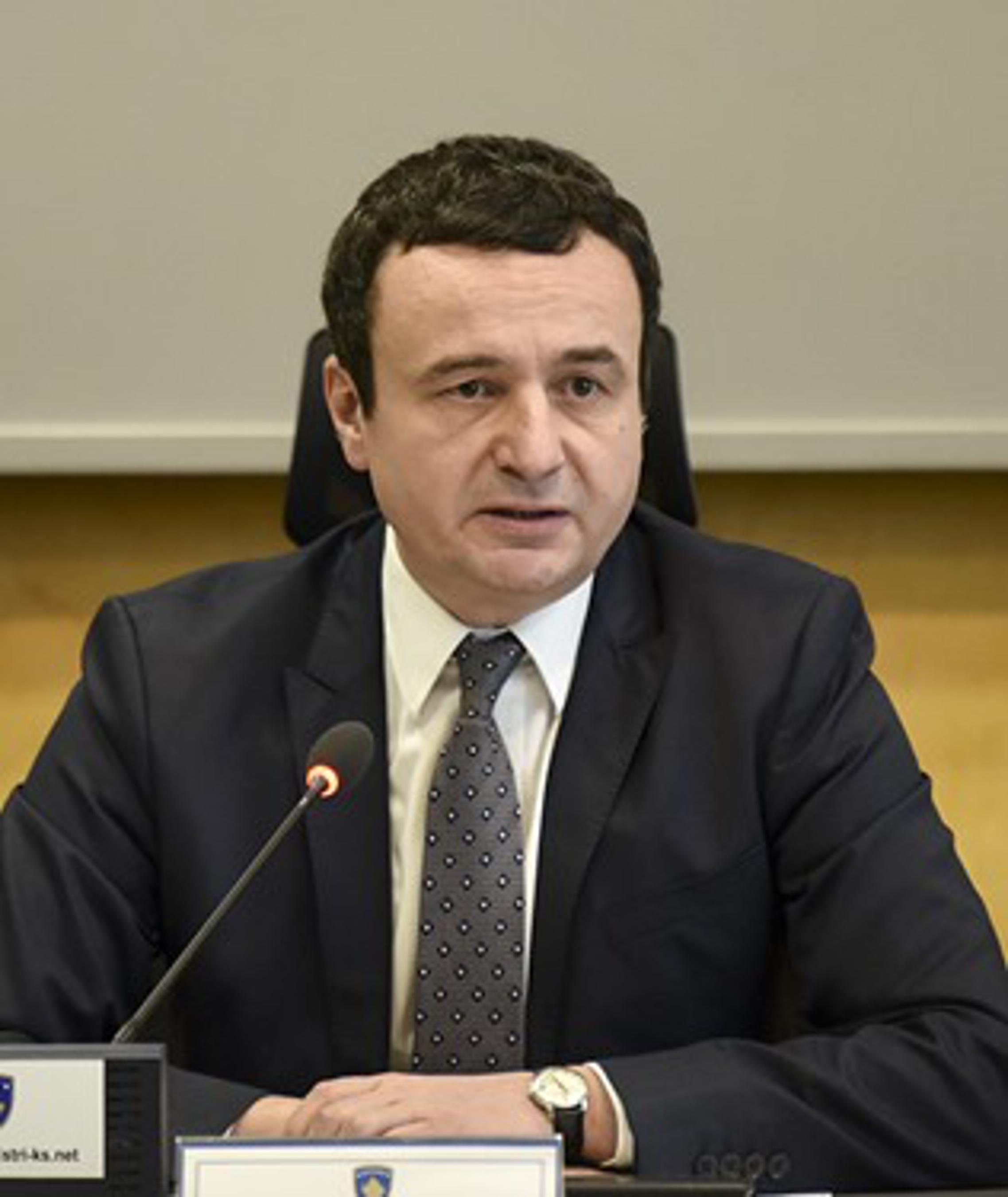 Albin Kurti, kosovski premijer
