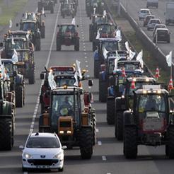 Ništa čudno ni za EU - farmeri prosvjeduju na pariškim ulicama.