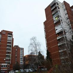 Stambena zgrada u naselju Slavonija I kojom je ilustriran događaj u Nišu