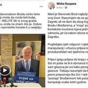 Komentar Dragana Jelića i odgovor Mirka Duspare
