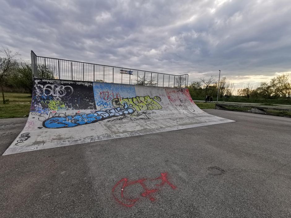 Dio postojećeg skate parka u Slavonskom Brodu | Author: Foto: Ž.G.