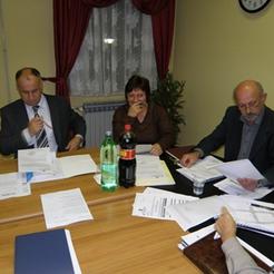 Predsjednik Općinskog vijeća Stanko Ćorić Bajica HSP AS (prvi s desna)