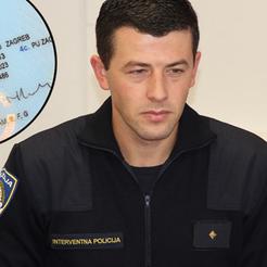 Krešimir Šimić, policijski službenik PU BP