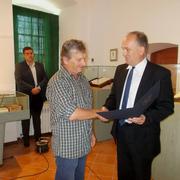 Vjekoslav Hudolin za svoj je rad primio Zahvalnicu Općine