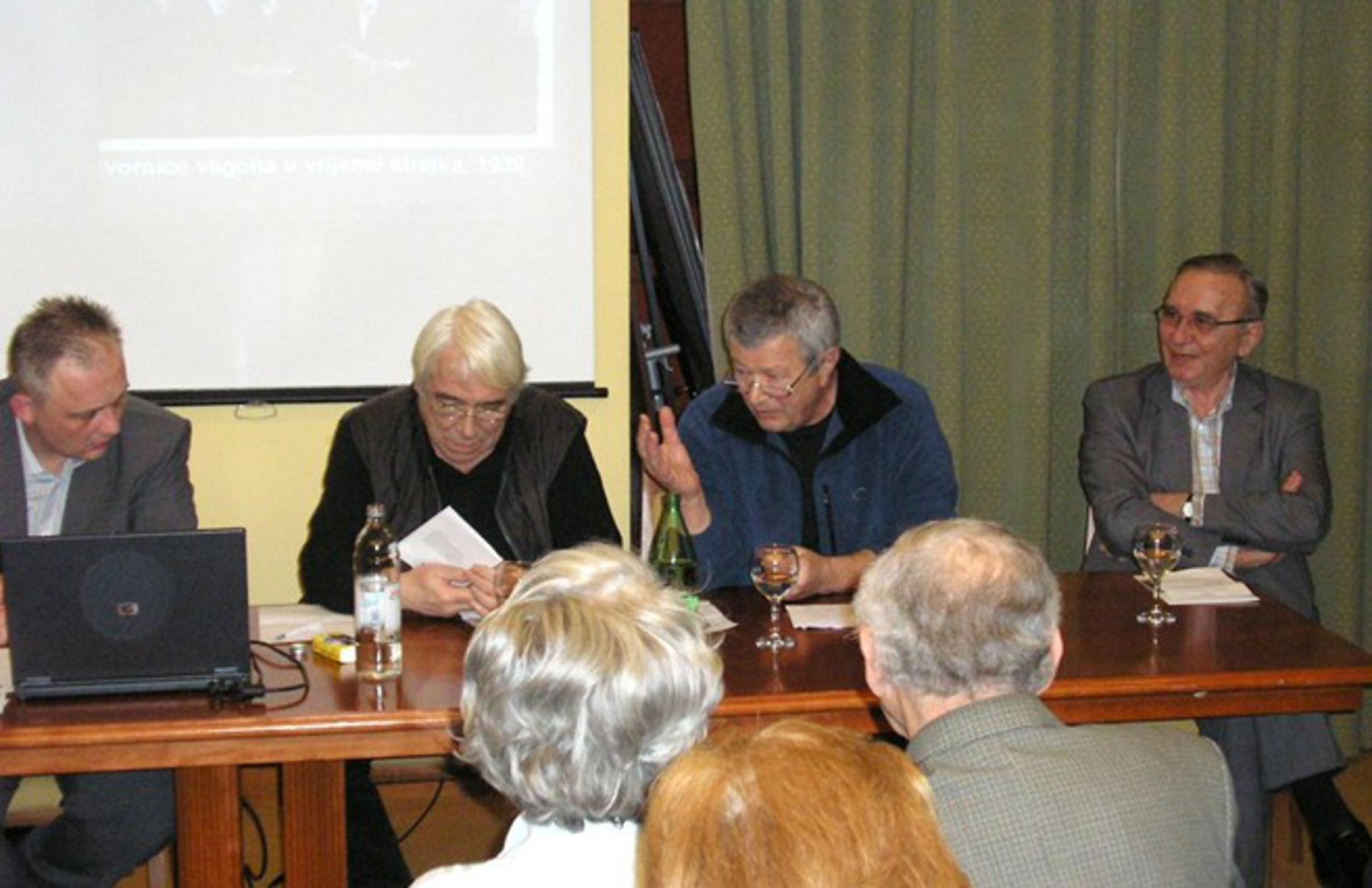Roberto Lujić, Antun Vujić, Stribor Uzelac Schwendemann i Dušan Plećaš