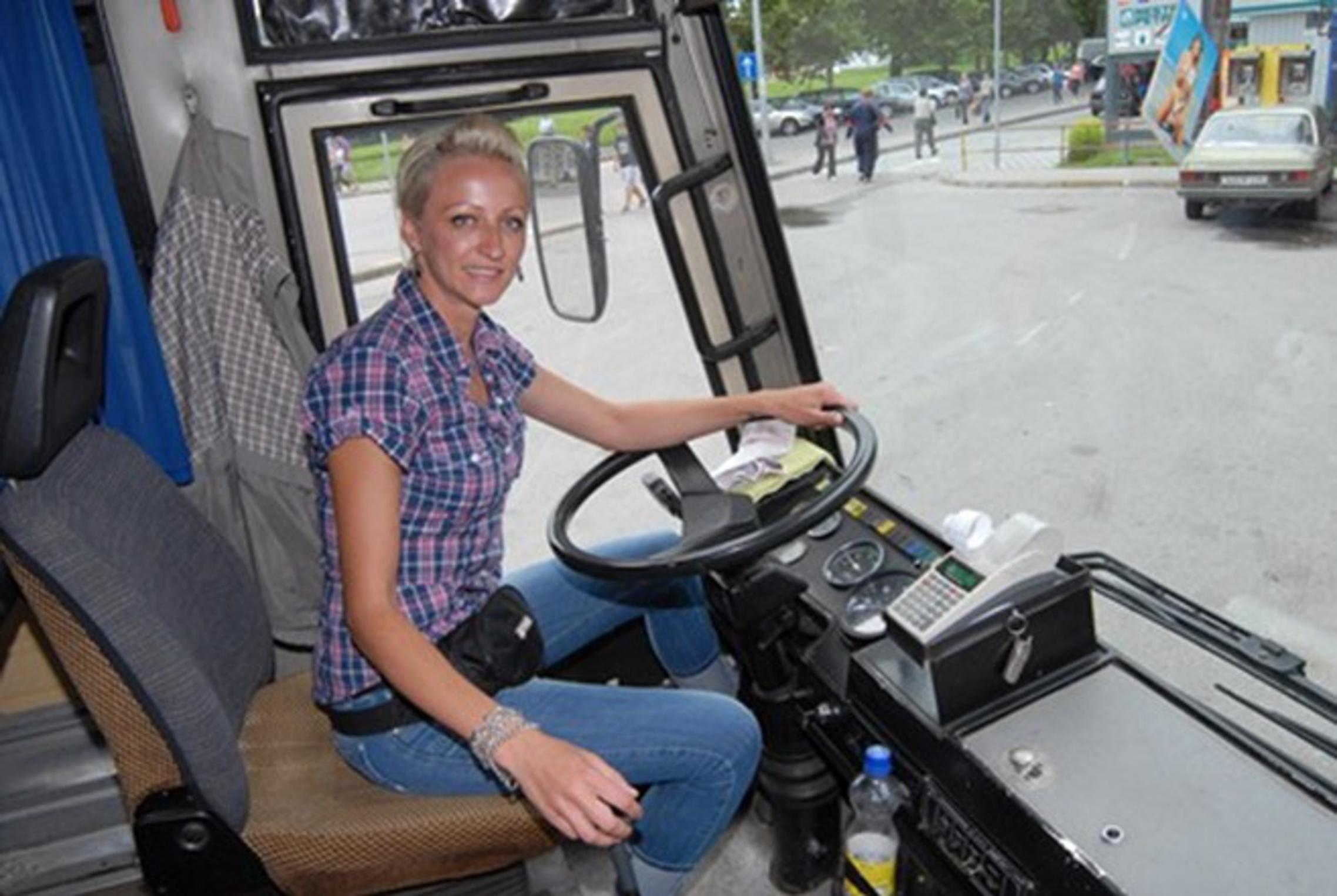 Nakon autobusa, Milijana Blažević uskoro će sjesti i za upravljač kamiona