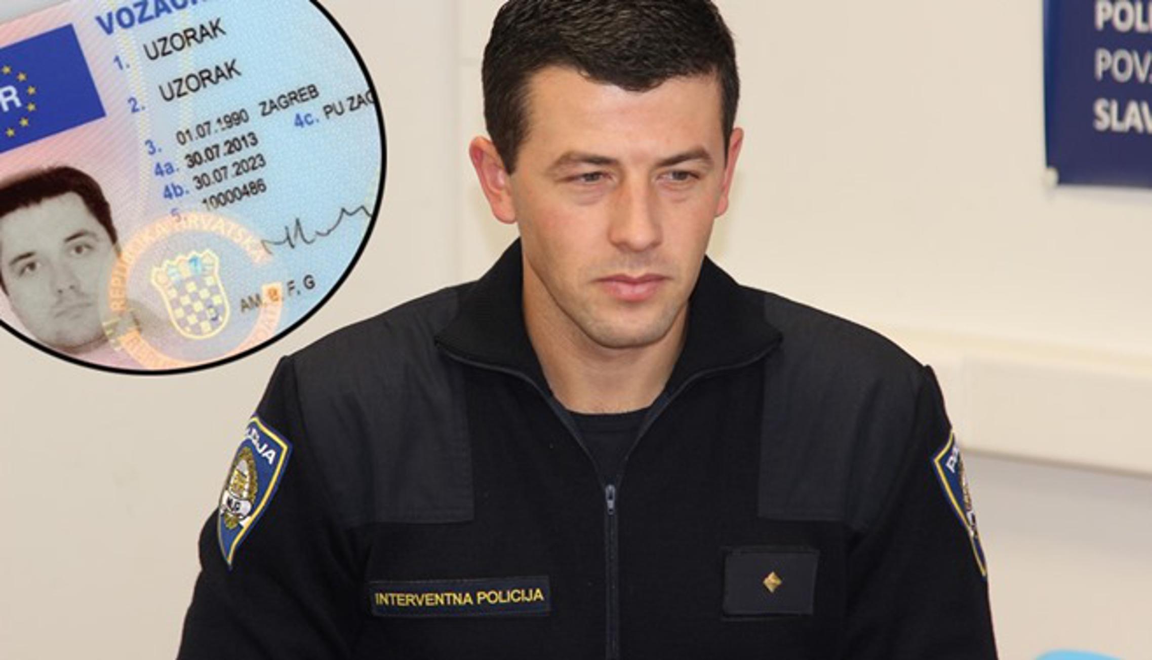 Krešimir Šimić, policijski službenik PU BP