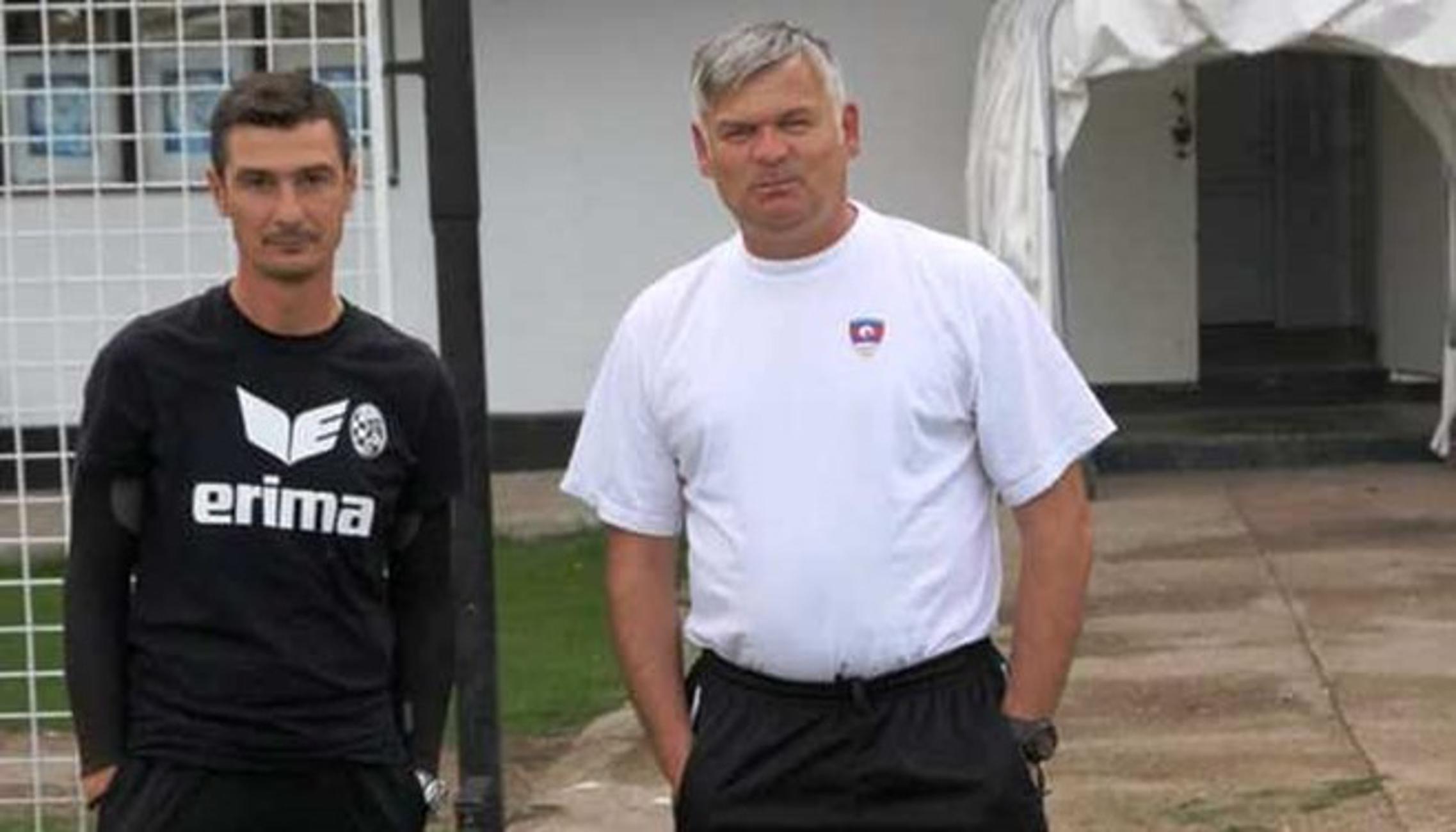 Treneri Marsonije i Đakovo Croatie, Bušić i Toth.