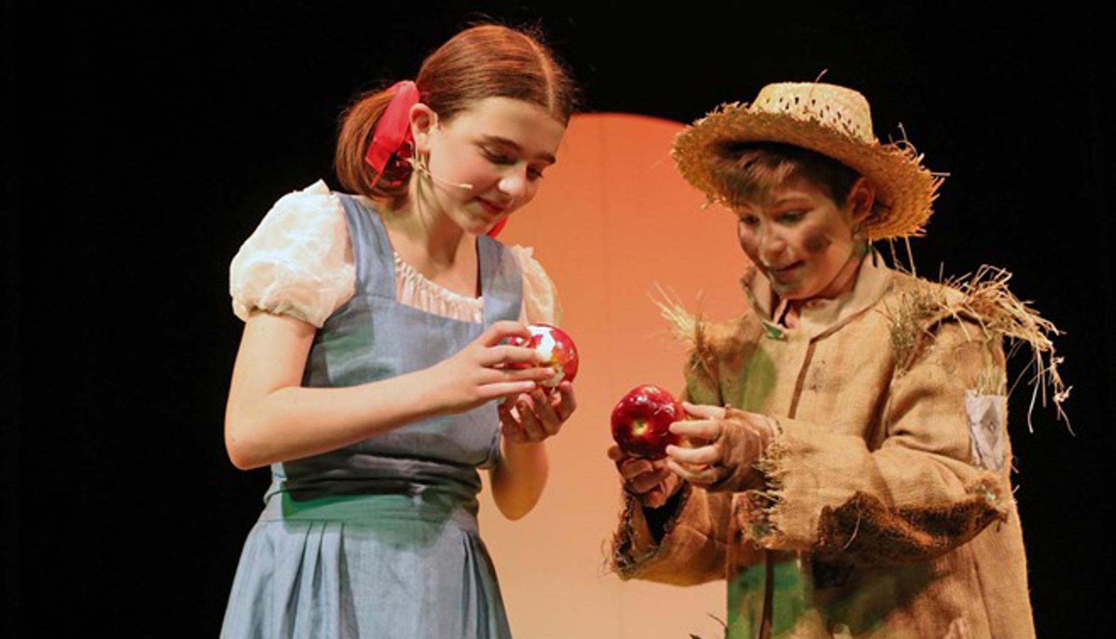 Predstava za djecu "Čarobnjak iz Oza" u produkciji HNK Ivana pl. Zajca. (Ilustracija)
