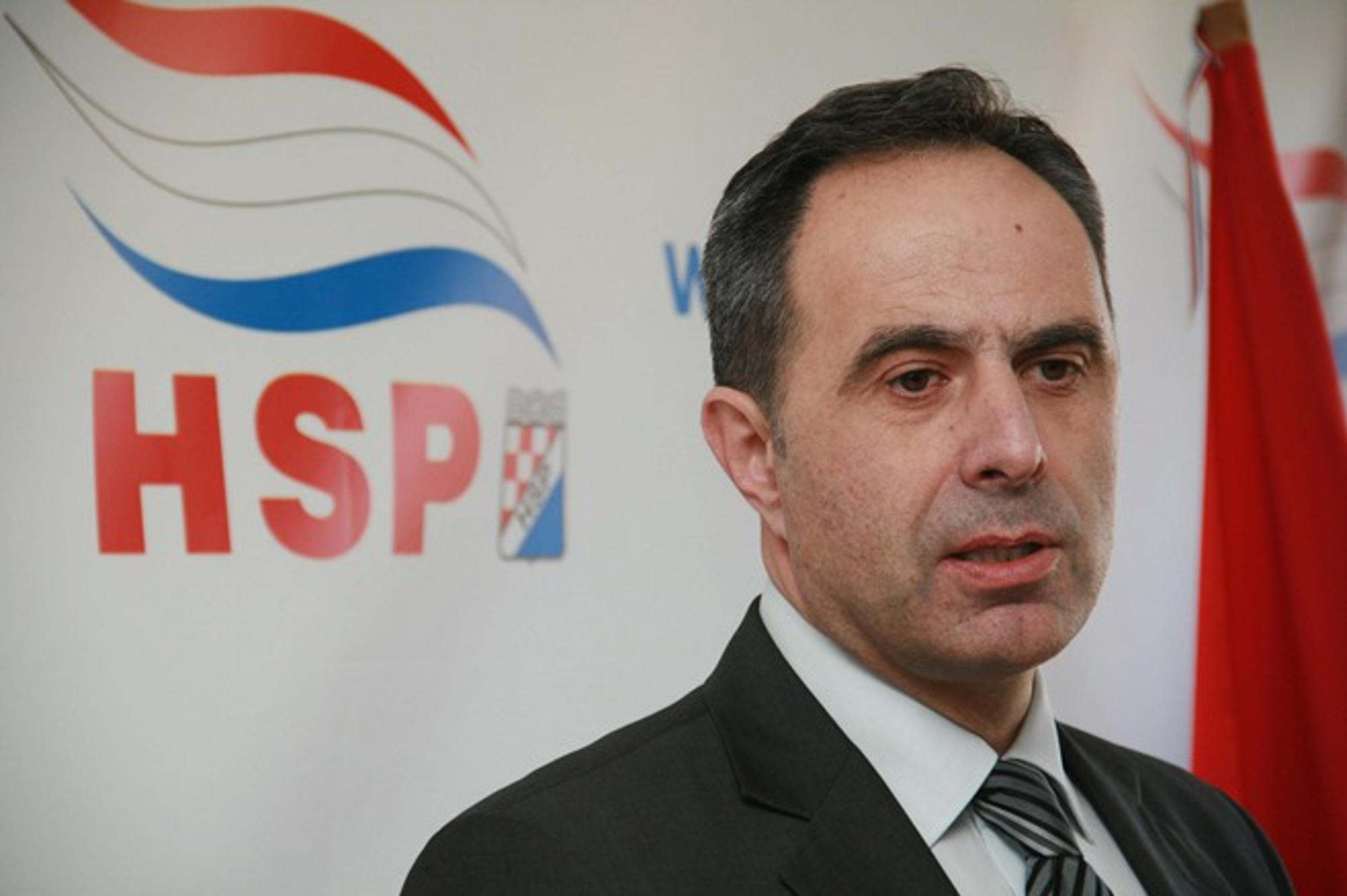 Danijel Srb, predsjednik HSP-a