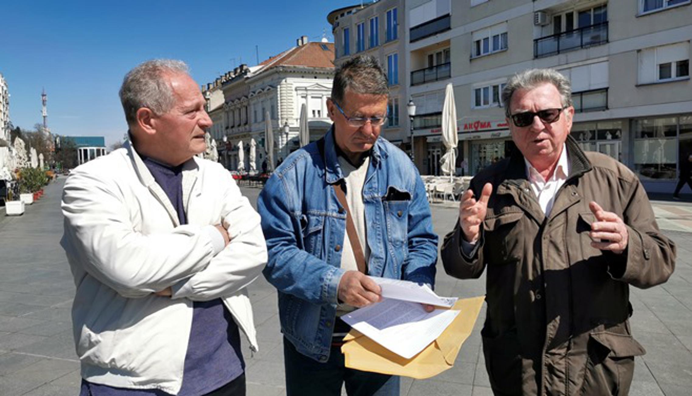 Jozo Meter, Frano Piplović i Ante Klarić