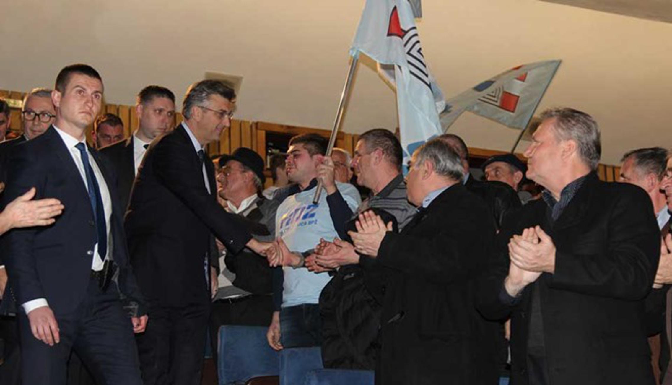 Andrej Plenković na prošlogodišnjoj proslavi u Slavonskom Brodu