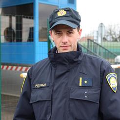 Krešimir Šimić, drugi po redu najspremniji policajac